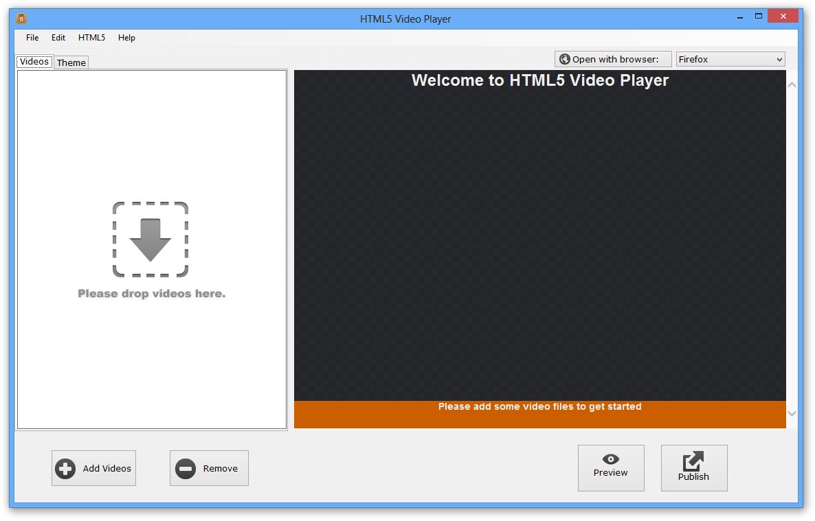 Microsoft html5 video player download